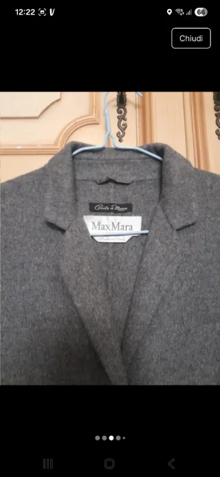 Tailleur lana Max Mara grigio