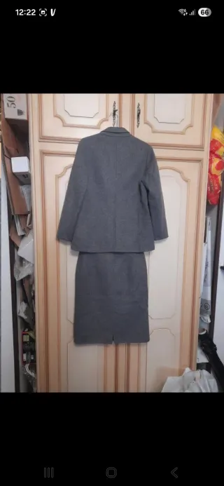 Tailleur lana Max Mara grigio