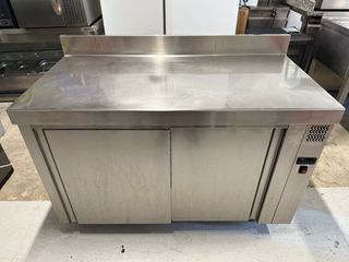 Mueble Calientaplatos Industrial Acero Inox