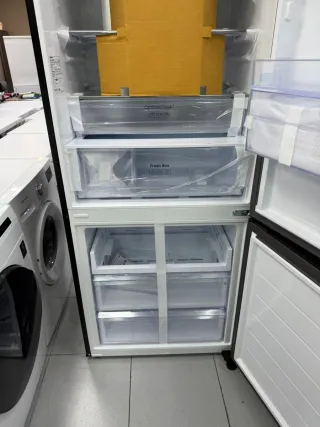 Nevera  Combi Samsung Negro Nueva con tara