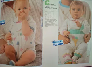 Revistas de punto de Bebés
