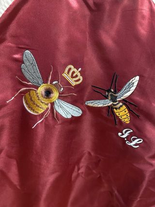 Bomber Mango Roja y Dorada