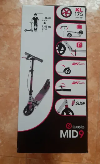 Patinete Oxelo MID9 XL 175mm