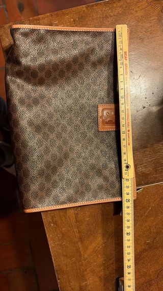 Pochette Celine monogram marrone