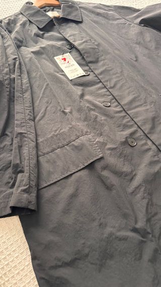 Trench impermeable Zara Negro