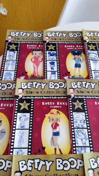 Betty Boop Show Collection folletos sin figuras.