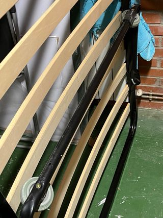 Somier abatible con ruedas