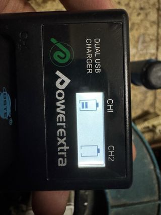 Caricabatterie Dual Powerextra + Batteria DSTE EN-EL14