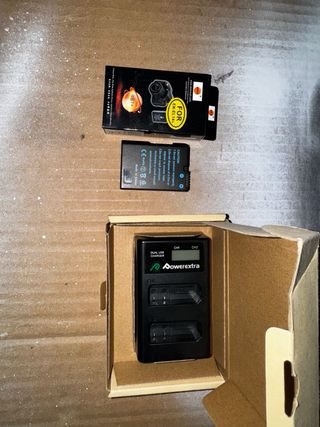 Caricabatterie Dual Powerextra + Batteria DSTE EN-EL14