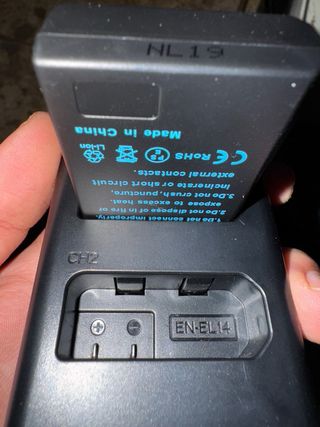 Caricabatterie Dual Powerextra + Batteria DSTE EN-EL14