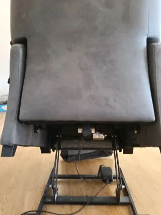 Butaca eléctrica gris buen estado