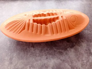 Tegame Pesce Terracotta