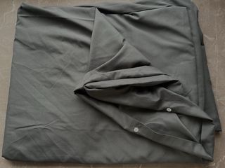 Copripiumino matrimoniale grigio