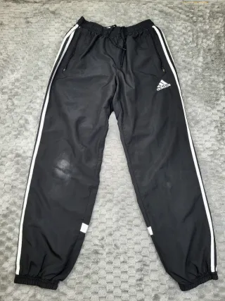 Pantalones Adidas Vintage 90s Negro Rayas