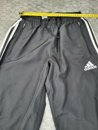 Pantalones Adidas Vintage 90s Negro Rayas