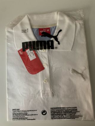 Polo Puma Blanco Talla M