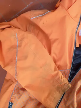 Chaqueta Invierno Just Eat Naranja