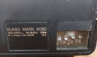 Proyector Eumig MARK 605D