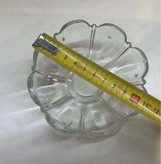 4 Bobeches de Cristal para Lámparas