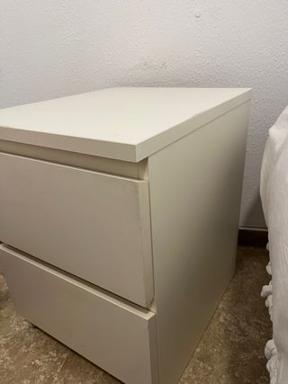 Mesita de noche IKEA MALM 2 cajones