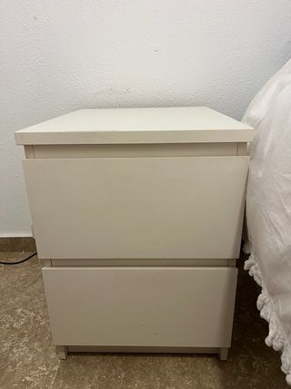 Mesita de noche IKEA MALM 2 cajones