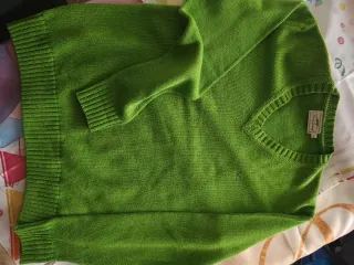 Maglione Thomas Burberry Uomo Verde L Vintage