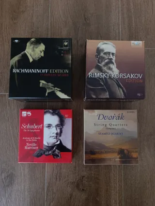 Mix di scatole di CD di musica classica El.