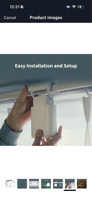 Aqara Curtain Controller E1 (Rod Version, 1 Pack),