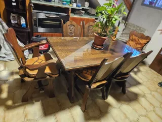 Mueble Castellano Madera Maciza