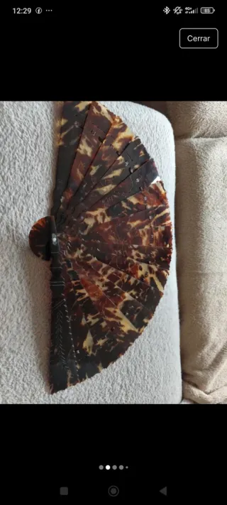 Abanico de carey o simil