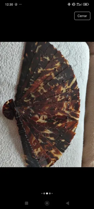 Abanico de carey o simil