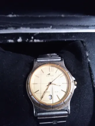 Reloj Lotus Hombre Oro/Plata