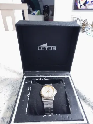Reloj Lotus Hombre Oro/Plata