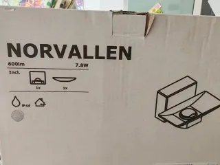 Aplique pared IKEA Norvallen