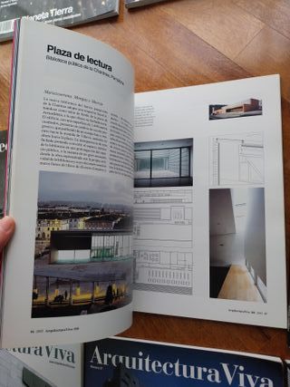 Lote de revistas Arquitectura Viva (12 números)