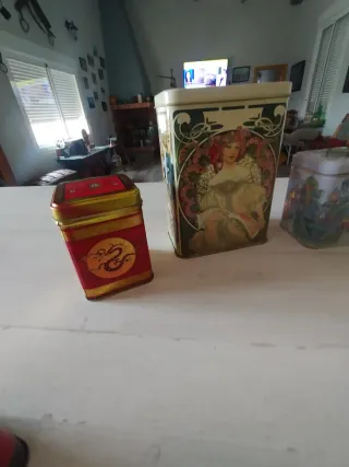 Conjunto Latas Decorativas Varios Tamaños