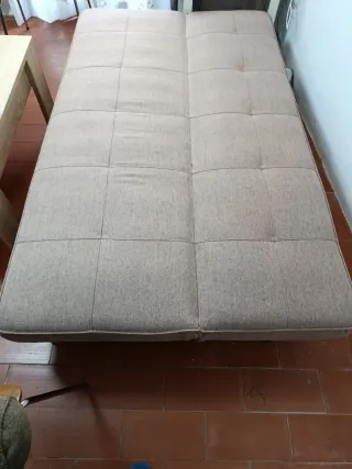 Sofá Cama Clic Clac Beige/Gris