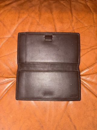 Cartera Coach Beige y Marrón