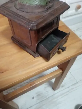 Molinillo Café Antiguo Elma Hierro Fundido