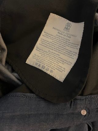 Brunello Cucinelli Pantaloni Blu