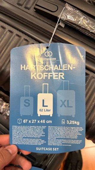 Juego 3 Maletas Negras