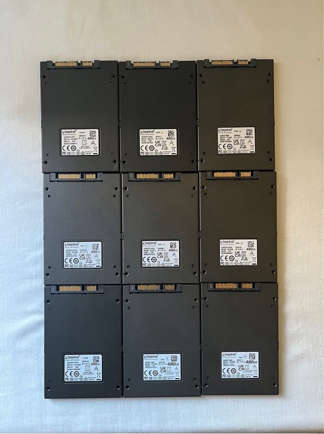 2 Disco SSD Kingston A400 480GB SATA3 NUEVO!