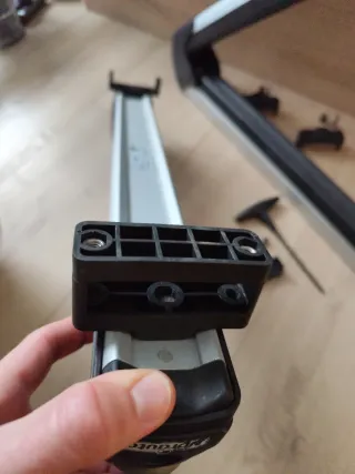 Portaesquís para barras de techo