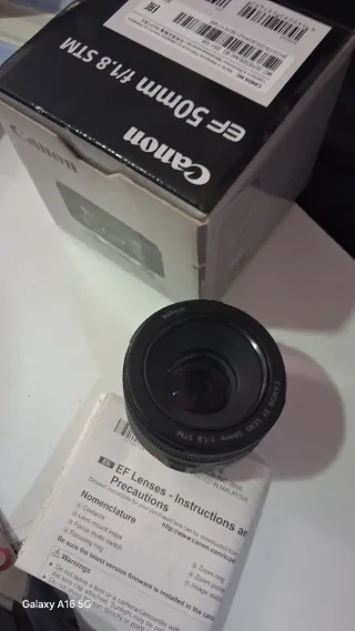 Canon EF 50mm f/1.8 STM Lente