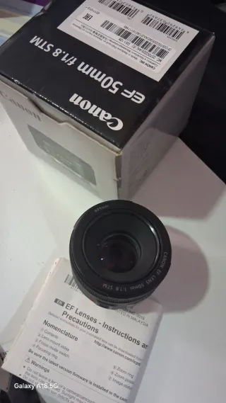 Canon EF 50mm f/1.8 STM Lente