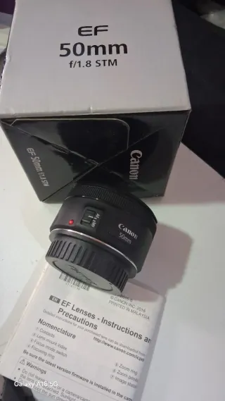 Canon EF 50mm f/1.8 STM Lente