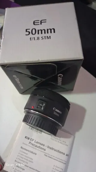 Canon EF 50mm f/1.8 STM Lente