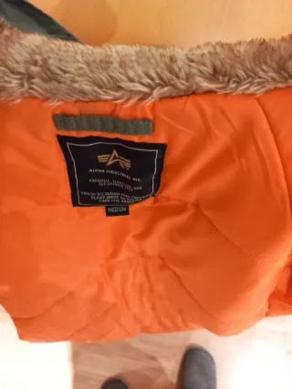 Chaqueta Alpha Industries verde