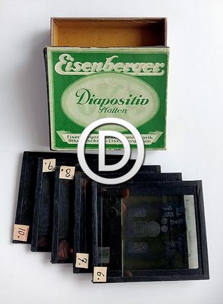 Fotografías antiguas cristal y clichés