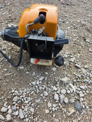 Desbrozadora gasolina naranja